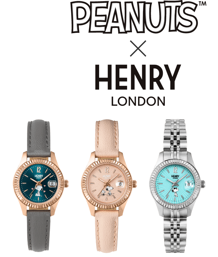 PEANUTS × HENRY LONDON